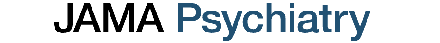 A logo for a mental health journal website called jama psychiatry