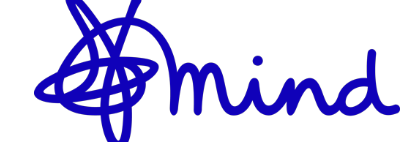 A logo for a mental health blogging site with the title mind.