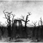 Left, a w i n t e r landscape by the G e r m a n artist Kaspar Friedrich Landscape paintings usually express indefinable "moods" — as do symbolic landscapes in dreams.